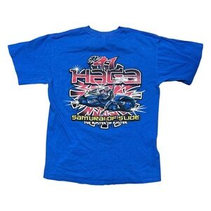 Vintage Y2K Noriyuki Haga MotoGP Motorcycle Samurai of Slide T Shirt Mens M